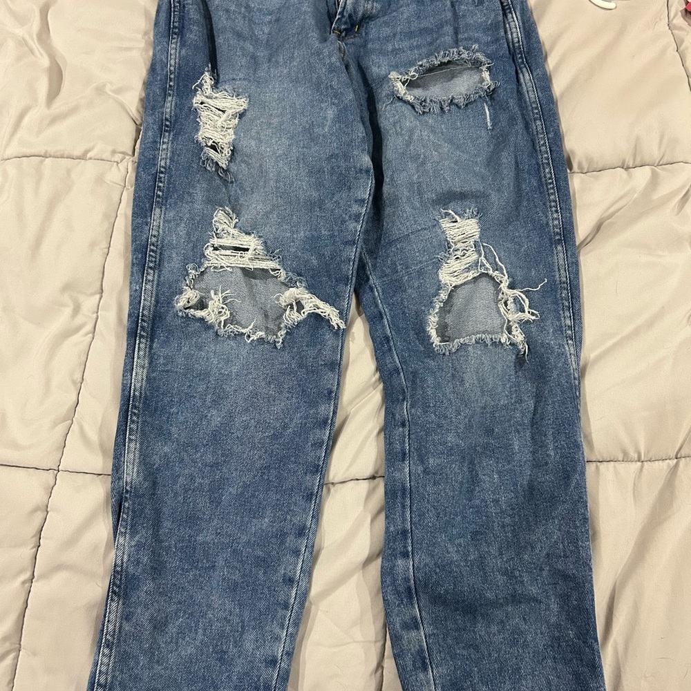 Arizona Jean Company Light Blue High-Rise Jeans